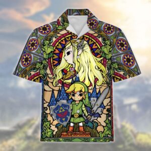 Zelda Windwaker Hawaiian Shirt | Lumi